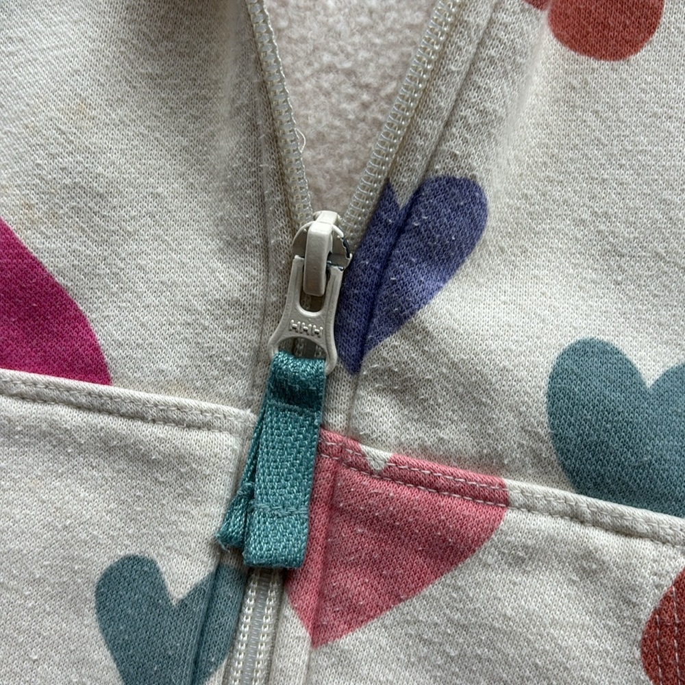 Cat & Jack cream zip up fleece - Picture 6 of 9